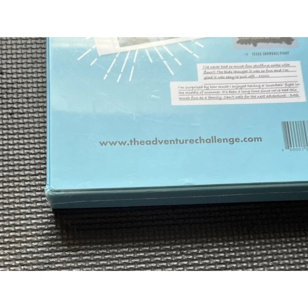 The Adventure Challenge Family Edition - Scratch Off Activity Book & Photo Game